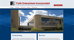 Desktop Screenshot of faithenterprisesinc.com